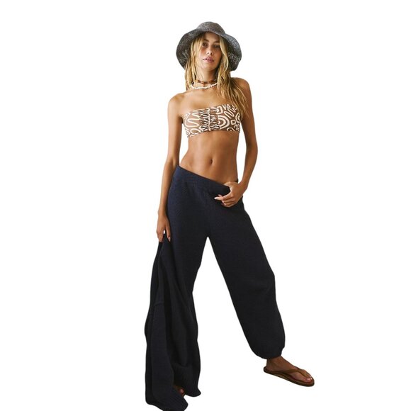 FREE PEOPLE Hailee Cardi Set | Navy - Picture 3 of 13